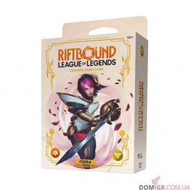 Spiritforged - Champion Deck: Fiora — Riftbound: League of Legends Card Game